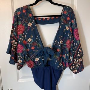 Floral BodySuit